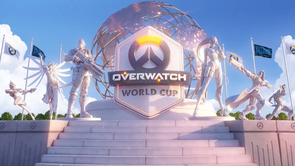 Logo Overwatch World Championship yang rutin digelar tiap tahun.